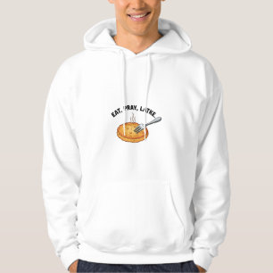 Eat Pray Latke Jewish Hanukkah Latke Lovers  Hoodie
