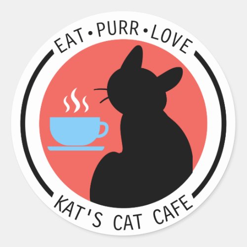 Eat Purr Love Sticker