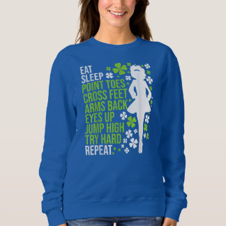 Eat Sle ep Irish Dance Irish Dancer Ceili Reel Sweatshirt