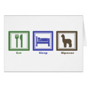 Eat Sleep Alpacas (Front Horizontal)