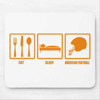 Eat Sleep American Football Mouse Pad
