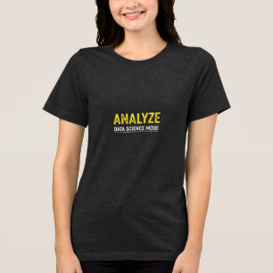 Eat Sleep Analyze Repeat Tri-Blend Shirt