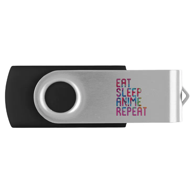 Eat Sleep Anime Repeat Manga Reader Flash Drive | Zazzle Eat Sleep Anime Repeat Manga Reader Flash Drive | Zazzle