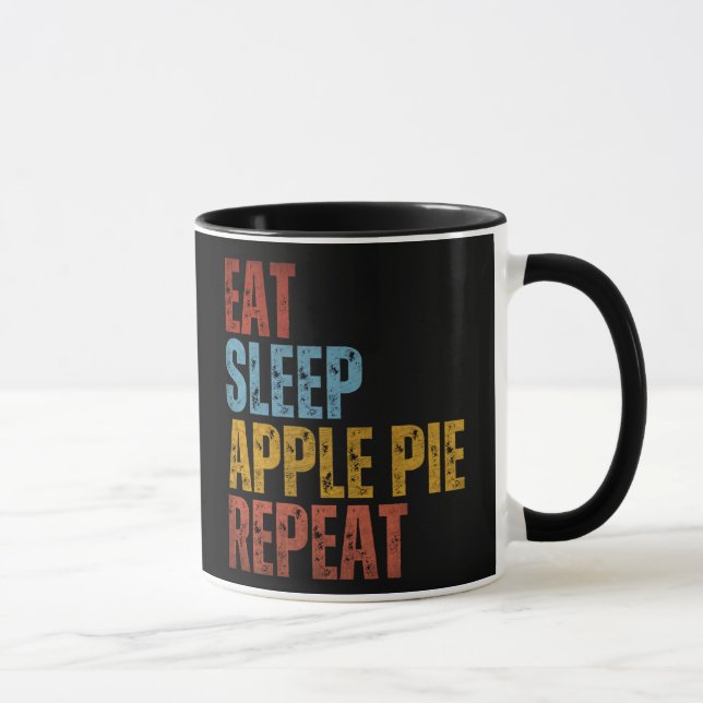 EAT SLEEP APPLE PIE REPEAT MUG (Right)