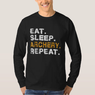 Eat Sleep Archery Distressed T-Shirt
