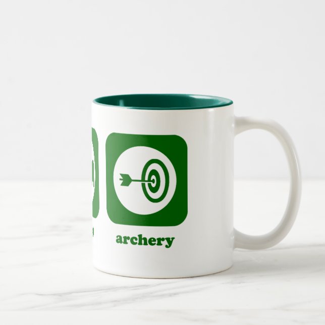 Eat. Sleep. Archery. Mug (Right)