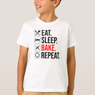 Eat. Sleep. Bake. Repeat T-Shirt