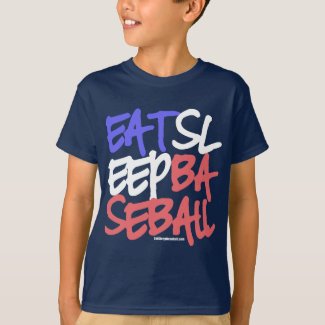 Eat Sleep Baseball 4 T-Shirt