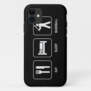 Eat Sleep Baseball iPhone 11 Case