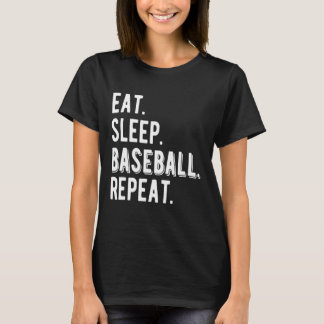 Eat Sleep Baseball Cool Player Coach Fan Cool 1 T-Shirt