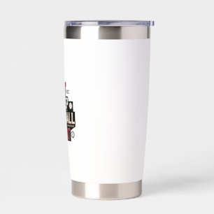 Eat Sleep Baseball Repeat Funny Baseball Fan Insulated Tumbler