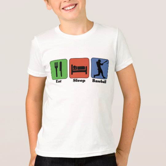 Eat Sleep Baseball t-shirt