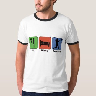Eat Sleep Baseball t-shirt