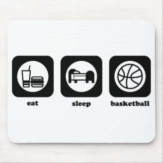 Eat. Sleep. Basketball. Mousepad