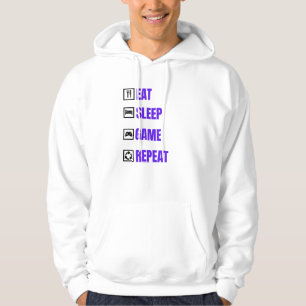 Eat Sleep Basketball Repeat  Hoodie