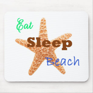 Eat Sleep Beach - Mouse Pad