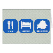 Eat Sleep Belarus (Front Horizontal)