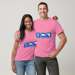 Eat Sleep Belgium T-Shirt