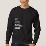 eat sleep biathlon repeat sweatshirt eat sleep biathlon repeat sweatshirt