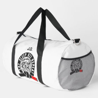 Eat Sleep BJJ Repeat "Customizable" Gi Duffle Bag