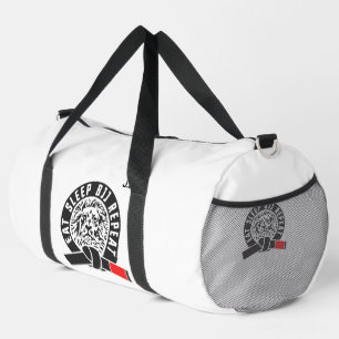Eat Sleep BJJ Repeat "Customizable" Gi Duffle Bag