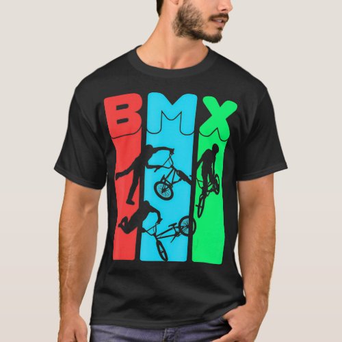 Eat Sleep BMX Repeat  Bicycle Funny Gift Motocross T_Shirt