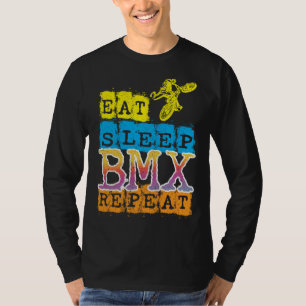 Eat Sleep BMX Repeat I Downhill I Children s BMX T-Shirt