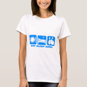 Eat sleep bowl T-Shirt