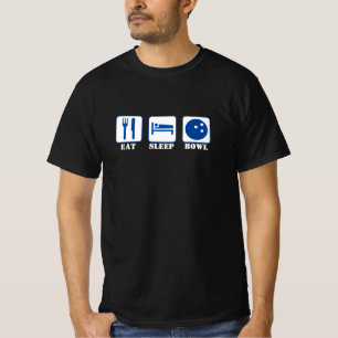 Eat sleep Bowl T-Shirt
