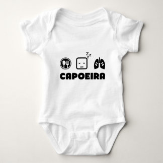 Eat Sleep Breathe Capoeira Baby Bodysuit