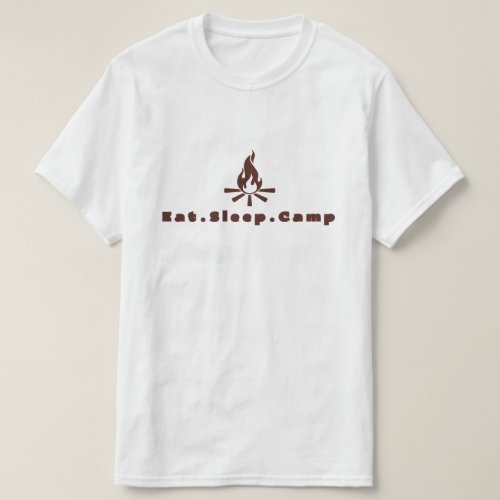 Eat Sleep Camp T_Shirt