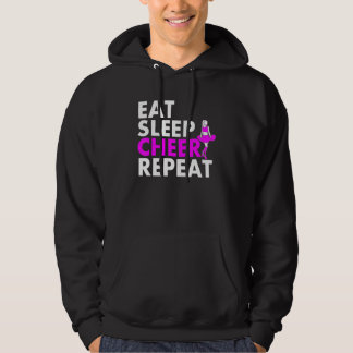 Eat Sleep Cheerleader Repeat Hoodie