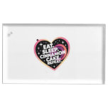 Eat sleep cinnamon Cake repeat  Place Card Holder