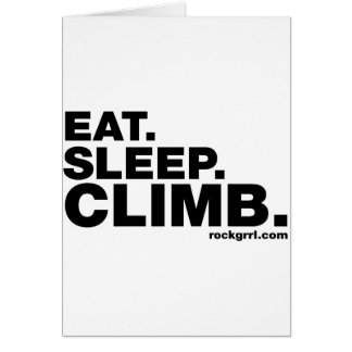 Eat Sleep Climb Cards