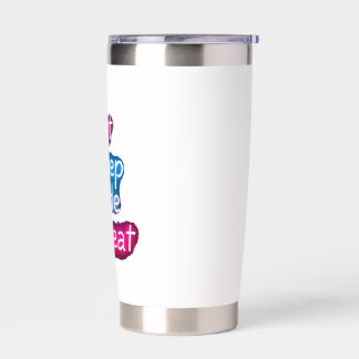 Eat Sleep Code Repeat Insulated Tumbler