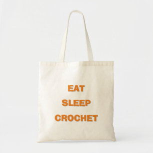 Eat, Sleep, Crochet project Tote Bag
