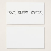 Eat Sleep Cycle (Front & Back)