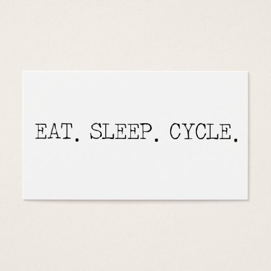 Eat Sleep Cycle (Front)