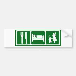 Eat,Sleep,Dabkeh Bumper Sticker