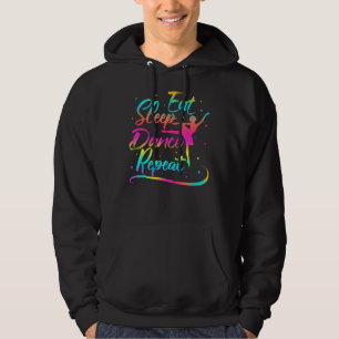 Eat Sleep Dance Repeat Dancing Boys Girls Dancer Hoodie