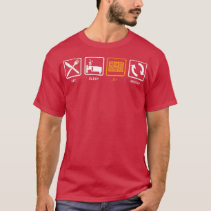 Eat, Sleep, DJ, Repeat Gift for DJ Disk Jockey T-Shirt