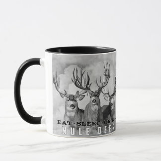 Eat Sleep Drink Mule Deer Mug