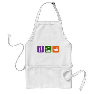 Eat Sleep Ducks! Adult Apron