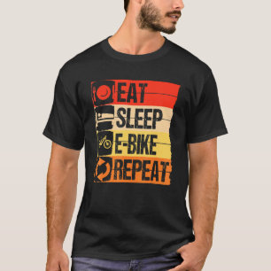 Eat Sleep E-Bike Repeat T-Shirt