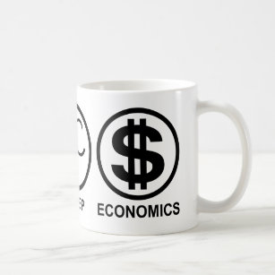 Eat Sleep Economics Coffee Mug
