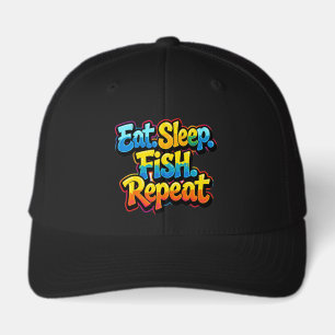 Eat Sleep Fish Repeat Rainbow