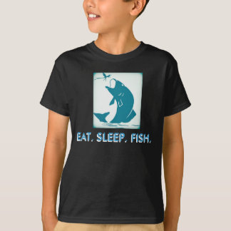 Eat, Sleep, Fish Youth Tee