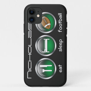 Eat Sleep Football :: iPhone 5 Case