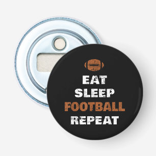 Eat Sleep Football Repeat Love Football Vintage Gi Bottle Opener