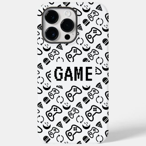 Eat Sleep Game Repeat Collection Gamer Case_Mate iPhone 14 Pro Max Case